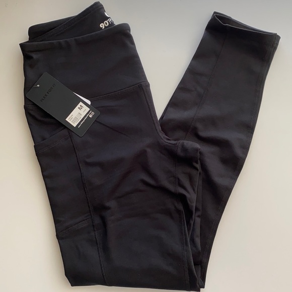 90 Degree By Reflex Pants - NWT flex for it black leggings with pockets